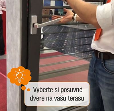 vyberte si posuvné dvere na vašu terasu