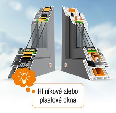 Hliníkové alebo plastové okná