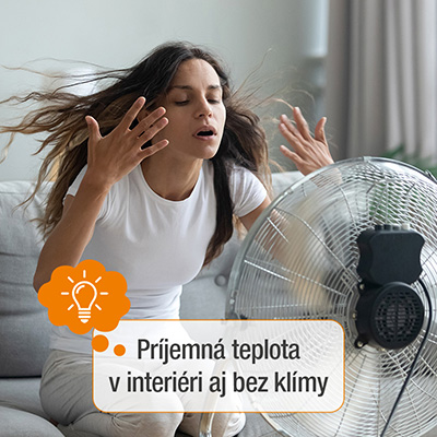 Príjemná teplota v interiéri aj bez klímy?