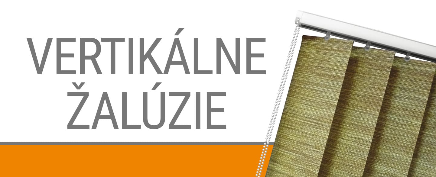 Vertikálne žalúzie - banner