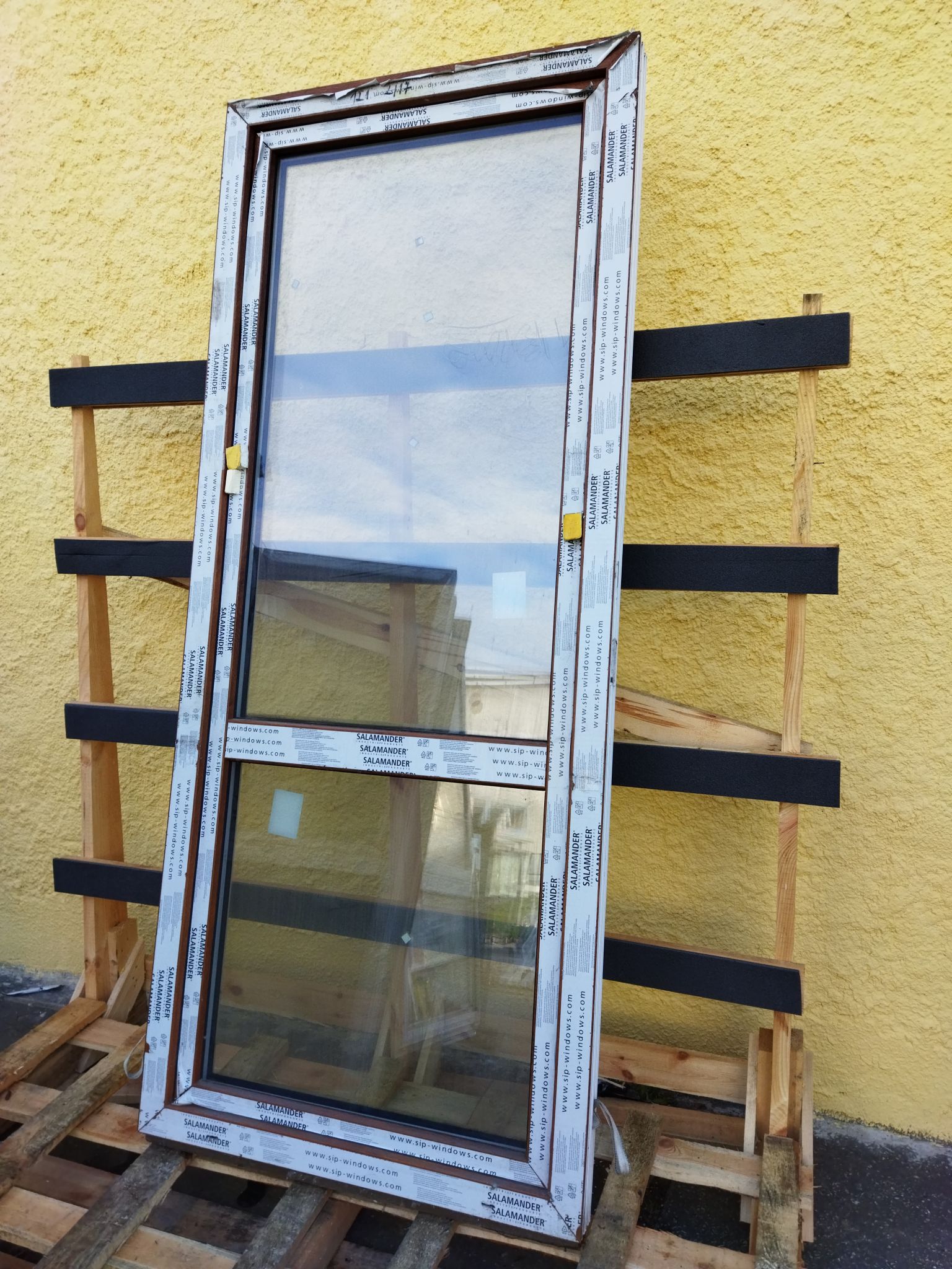 Balkónové dvere - lavé - 1005 x 2410