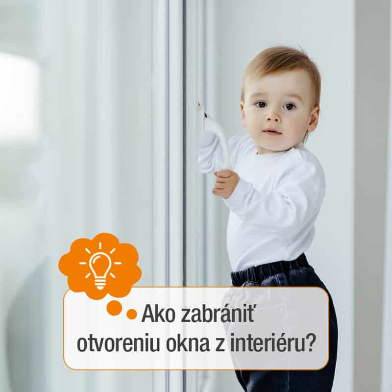 Ako zabrániť otvoreniu okna z interiéru - náhľadová fotka