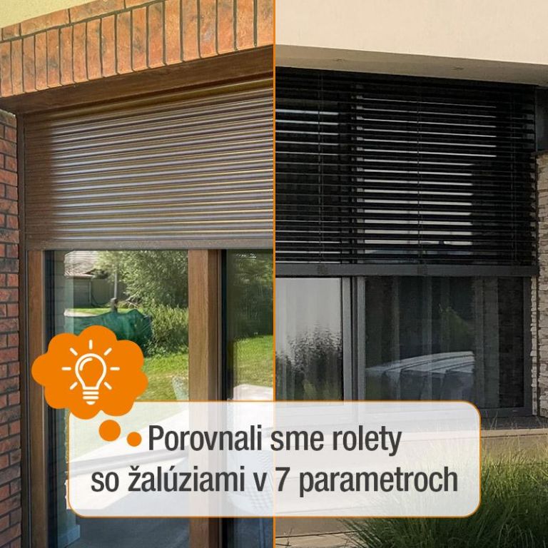 Porovnali sme rolety so žalúziami