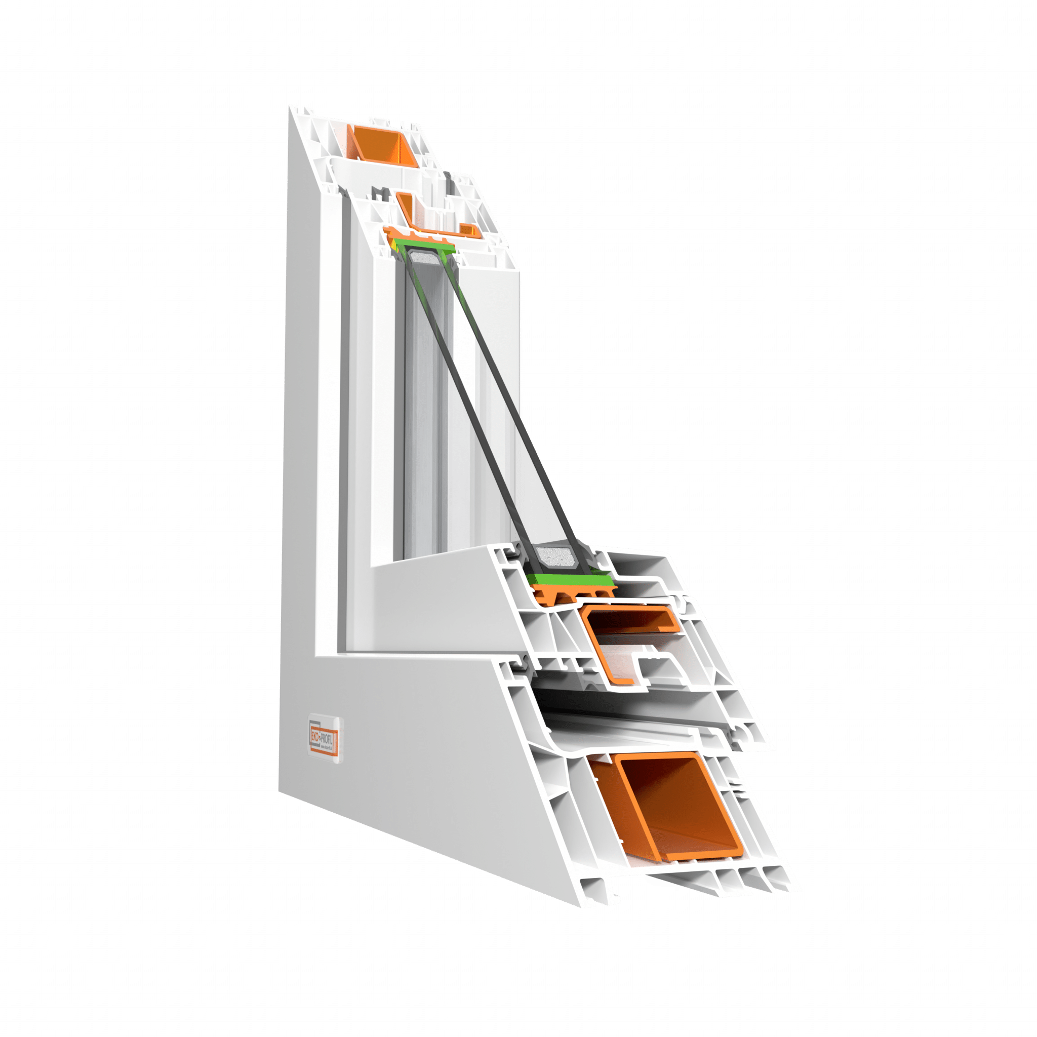 Plastové okno Aluplast Neo AD 2