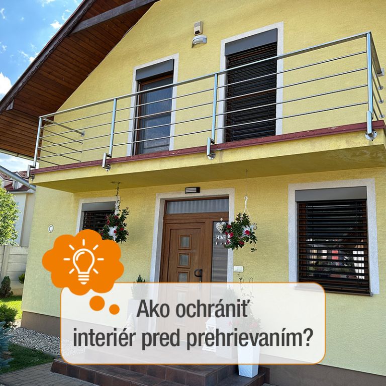 Ako ochrániť interiér pred prehrievaním?