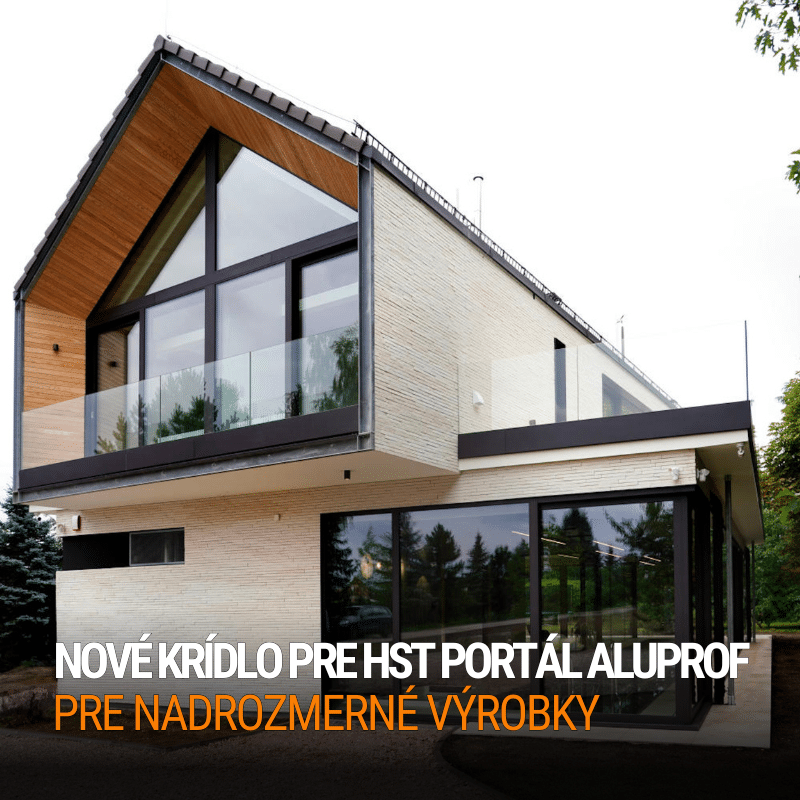 Moderný dom s HST portálom