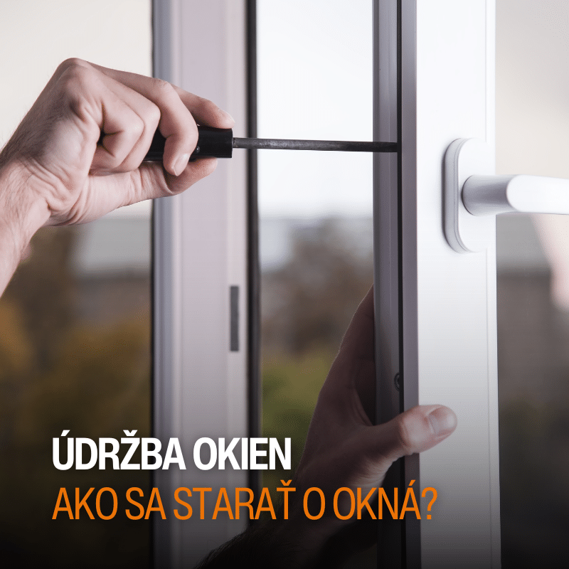 Údržba okien