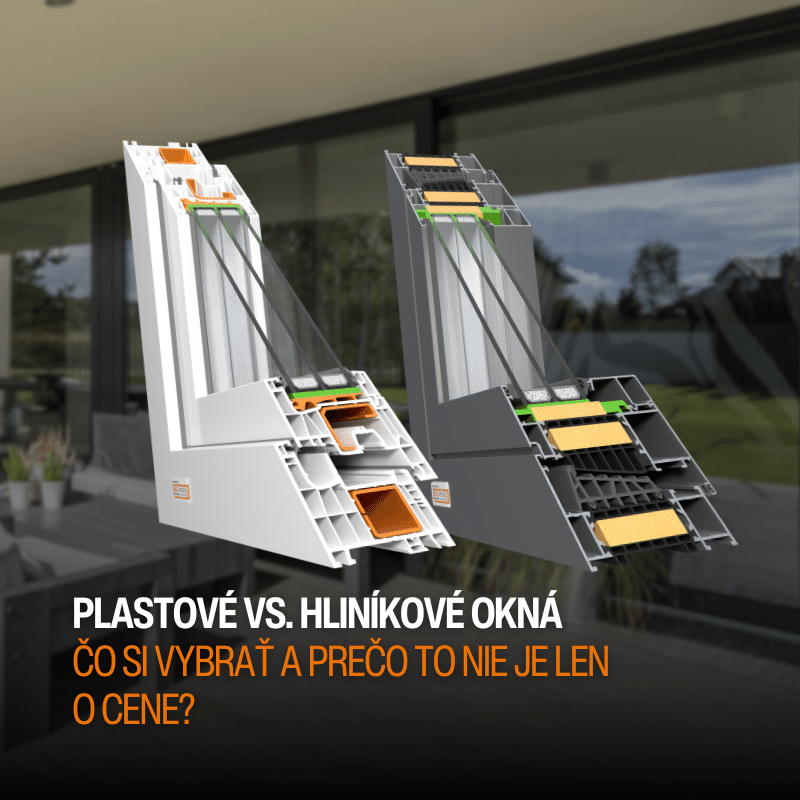 Plastové vs hliníkové okná