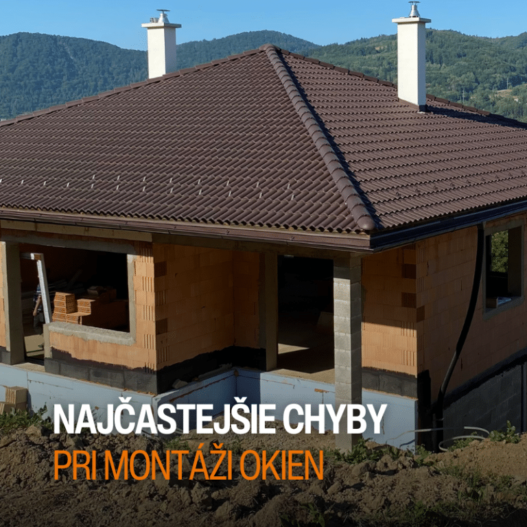 Najčastejšie chyby pri montáži okien - ako ich rozpoznať?