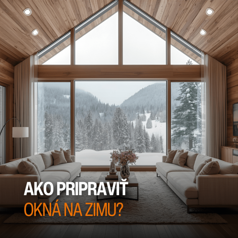 Ako pripraviť okná na zimu?