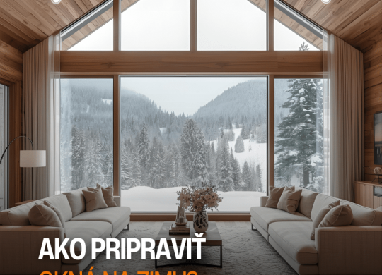 Ako pripraviť okná na zimu?