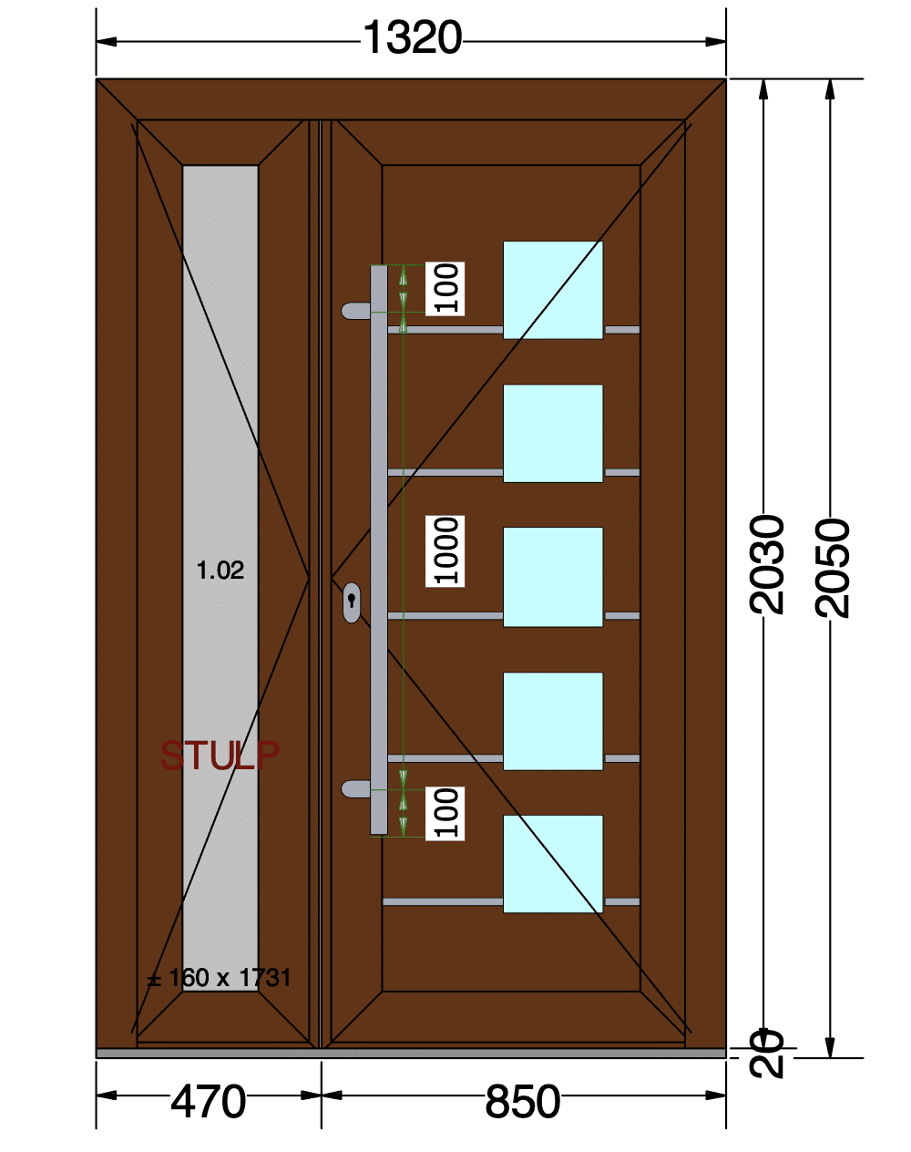 Dvere Salamander GreenEvo 3D
