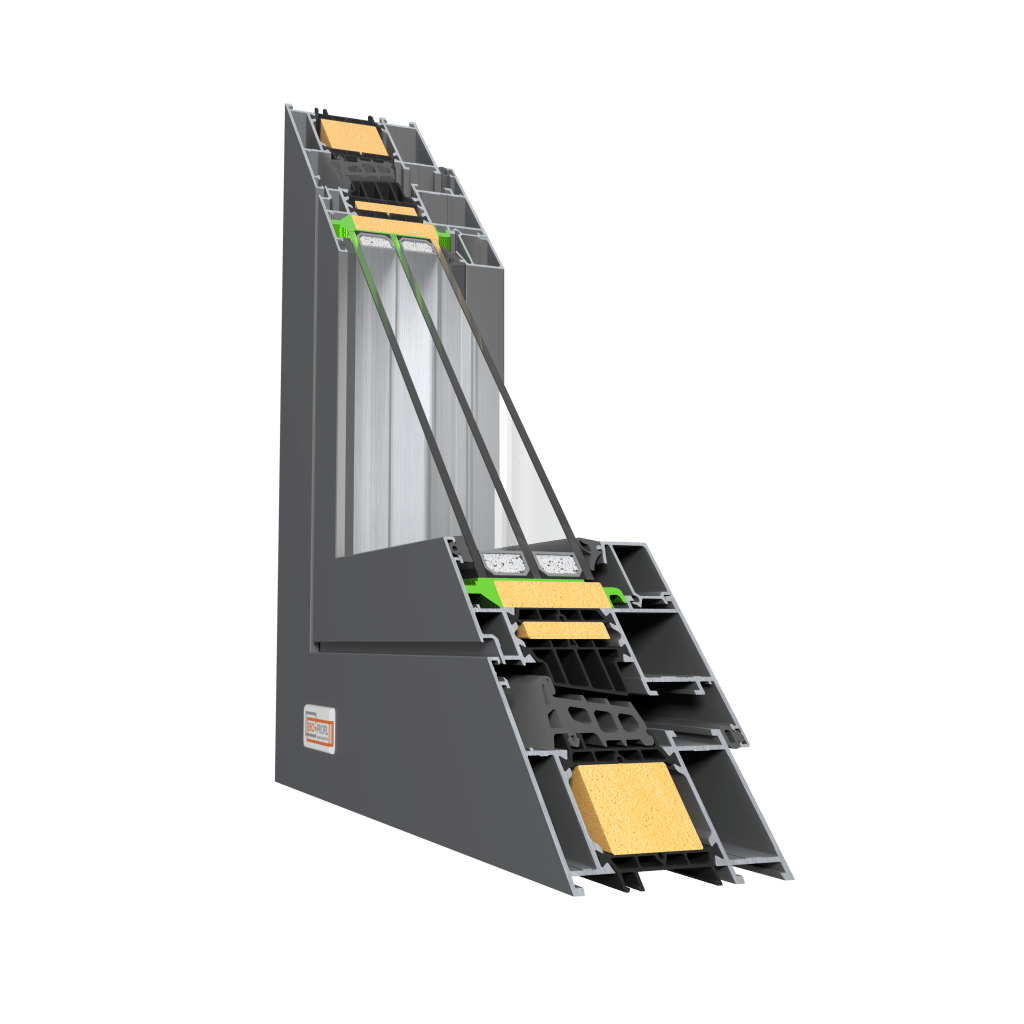 Hliníkové okno Aluprof MB 86 N