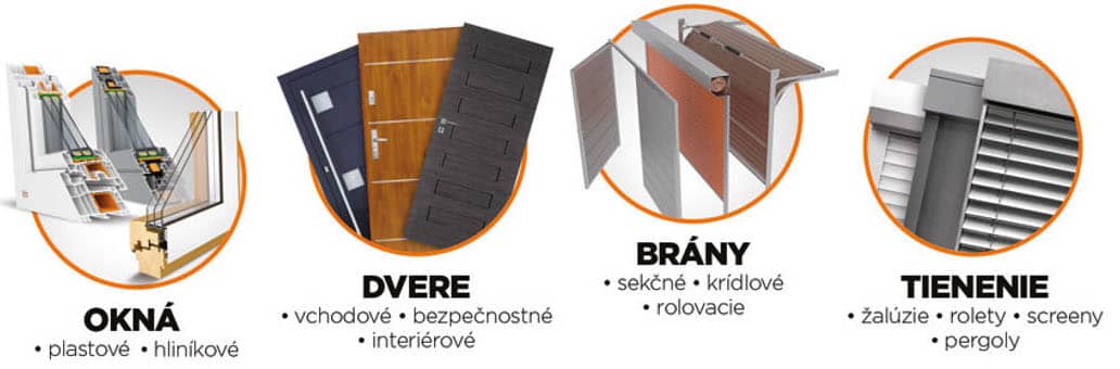 Okná, dvere, brány, tienenie EKOPROFIL Okná, dvere, brány, tienenie EKOPROFIL