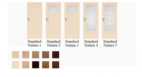 Interiérové dvere Standard Natura