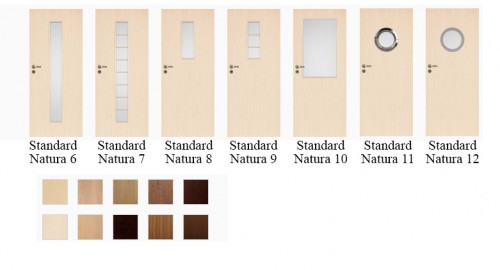 Interiérové dvere Standard Natura